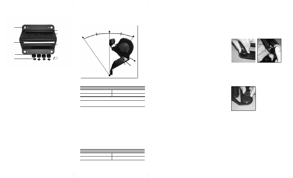 Datamax-O'Neil VMP-1000_2000 Wall Mount Vibration Bracket User Manual | 2 pages