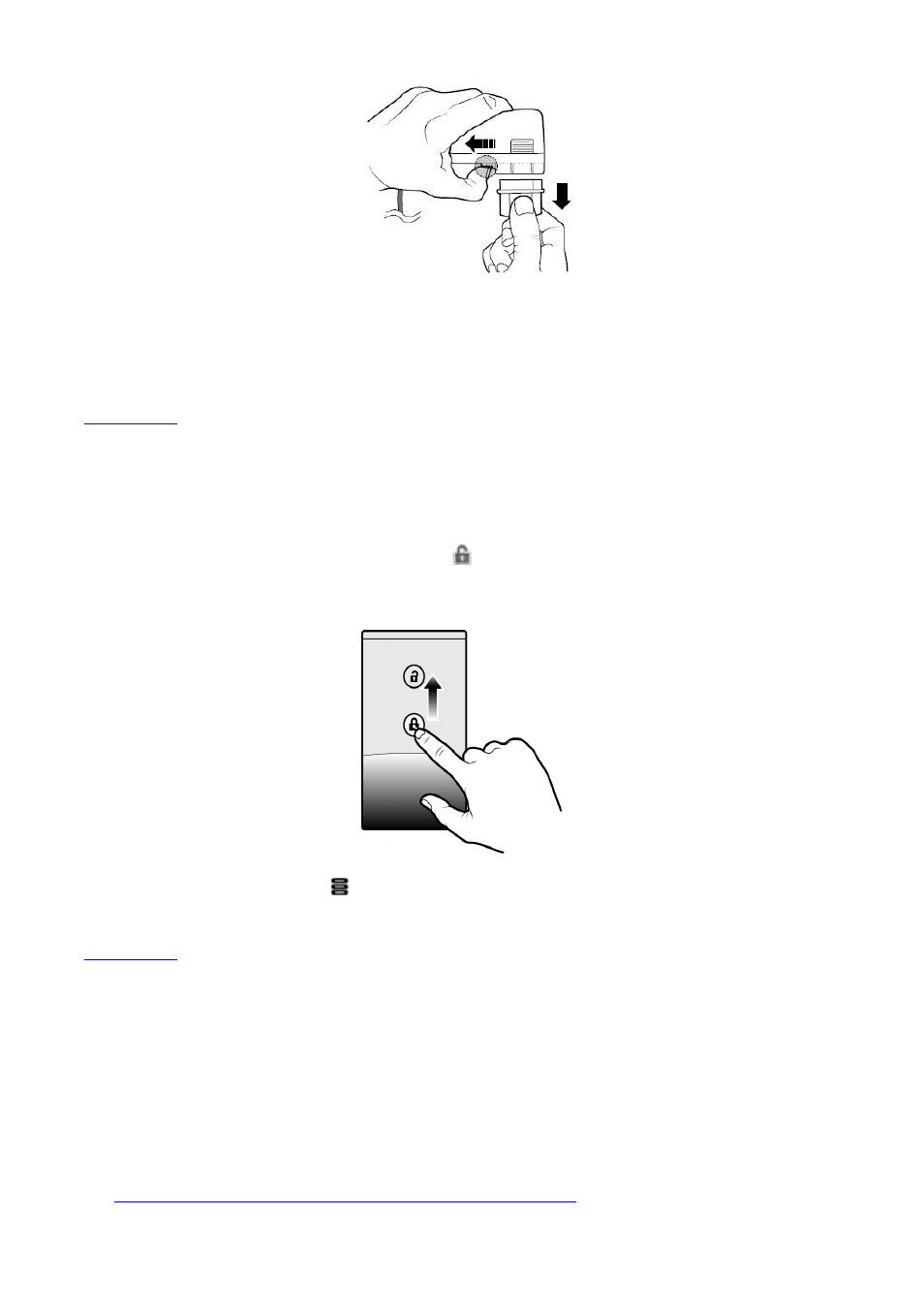 Turning on/off, unlocking, Setting to sleep and waking up | CREATIVE ZiiO 7" User Manual | Page 4 / 15