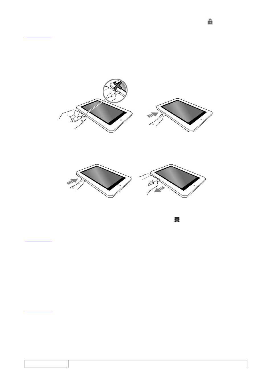 Navigating your device, Inserting and removing a microsd card, Connecting to a computer | Screen gestures | CREATIVE ZiiO 7" User Manual | Page 5 / 15