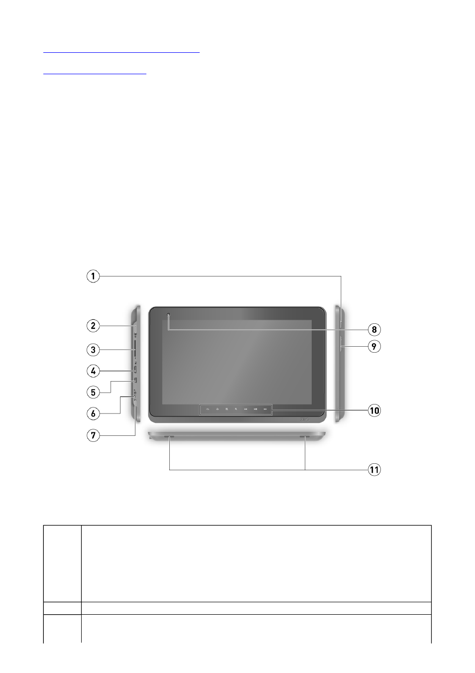 Introduction, Getting started, Your device at a glance | CREATIVE ZiiO 10" User Manual | Page 2 / 15
