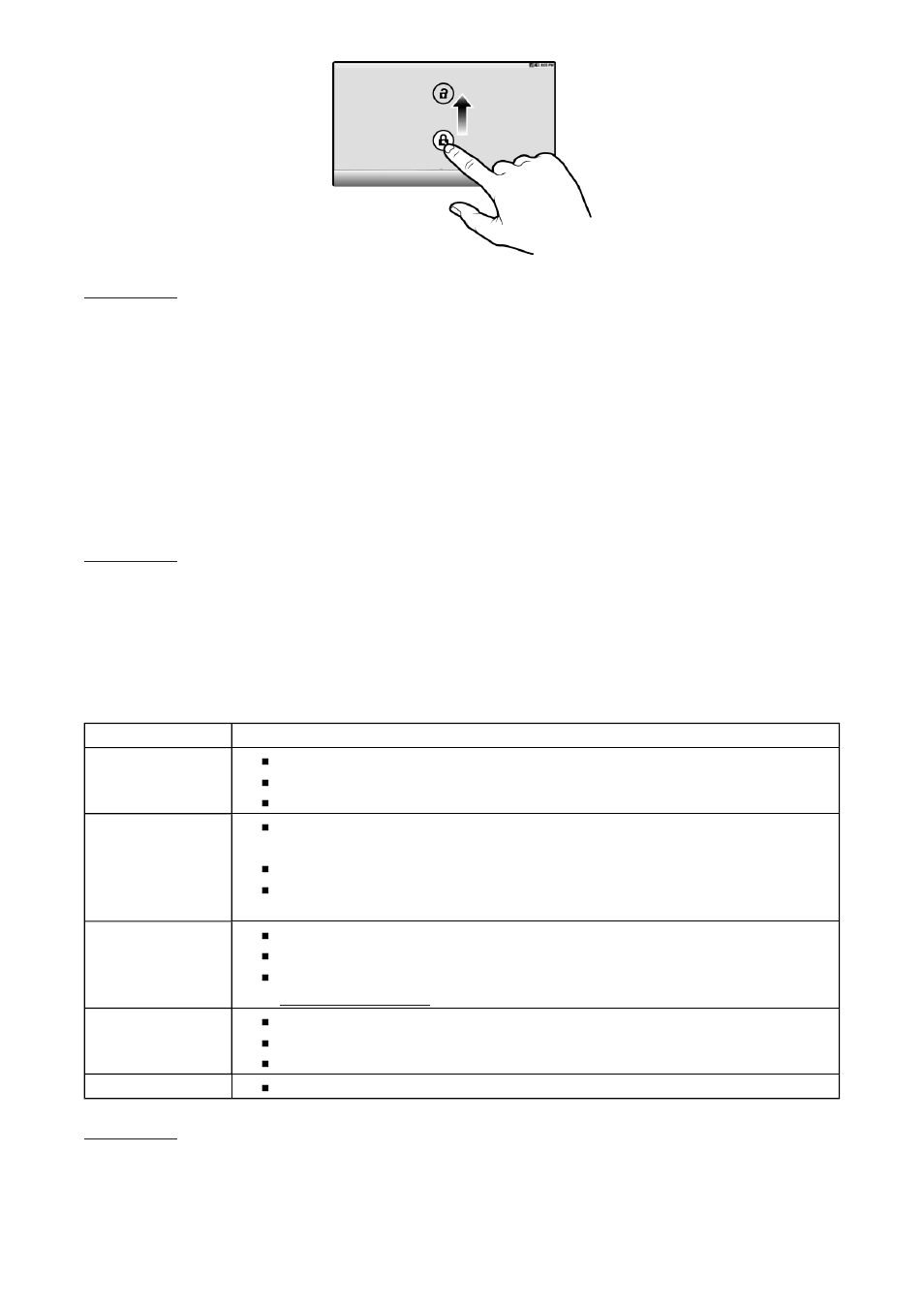 Navigating your device, Connecting to a computer, Screen gestures | About the screen layers and panels | CREATIVE ZiiO 10" User Manual | Page 5 / 15