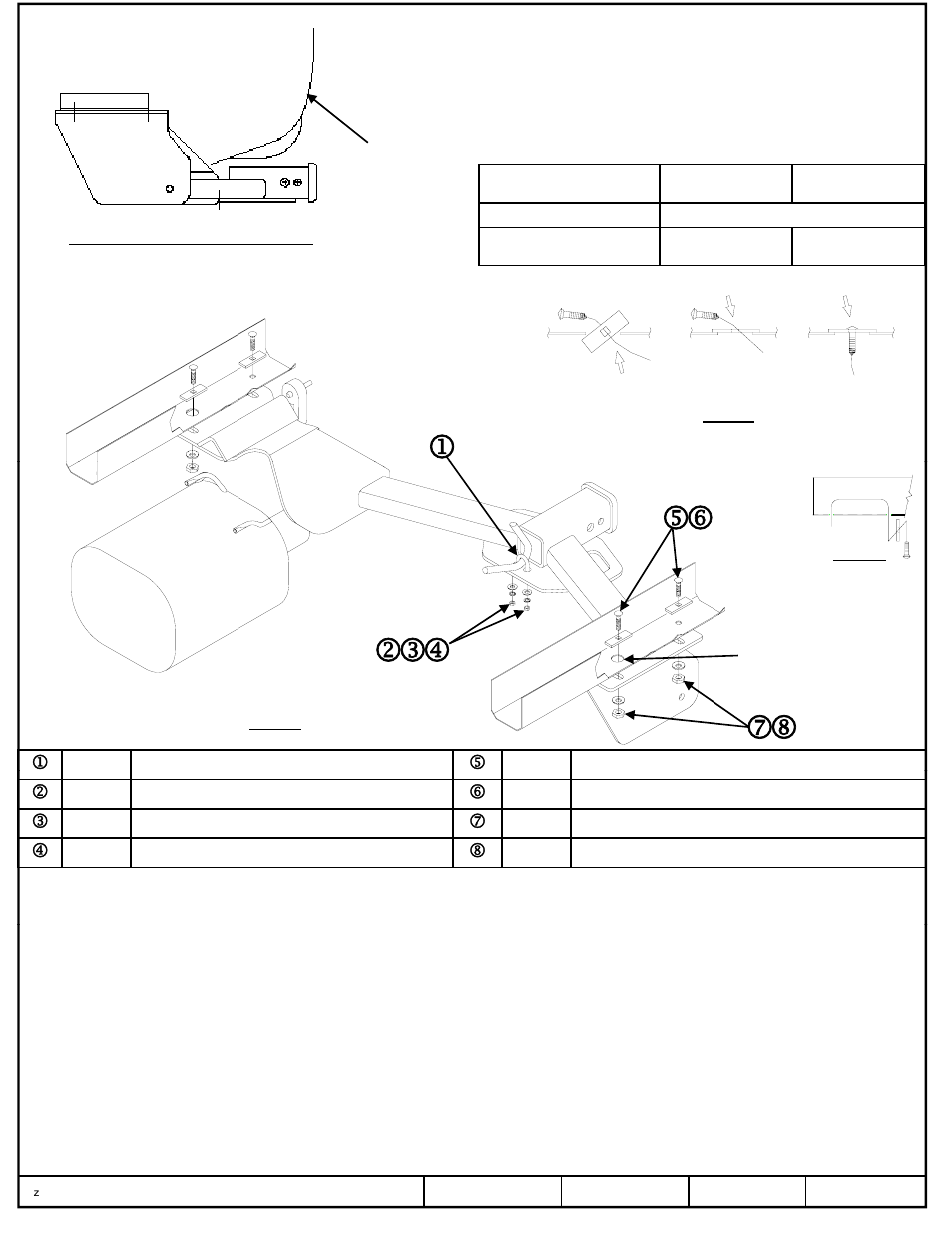 Draw-Tite 75690 MAX-FRAME RECEIVER User Manual | 3 pages