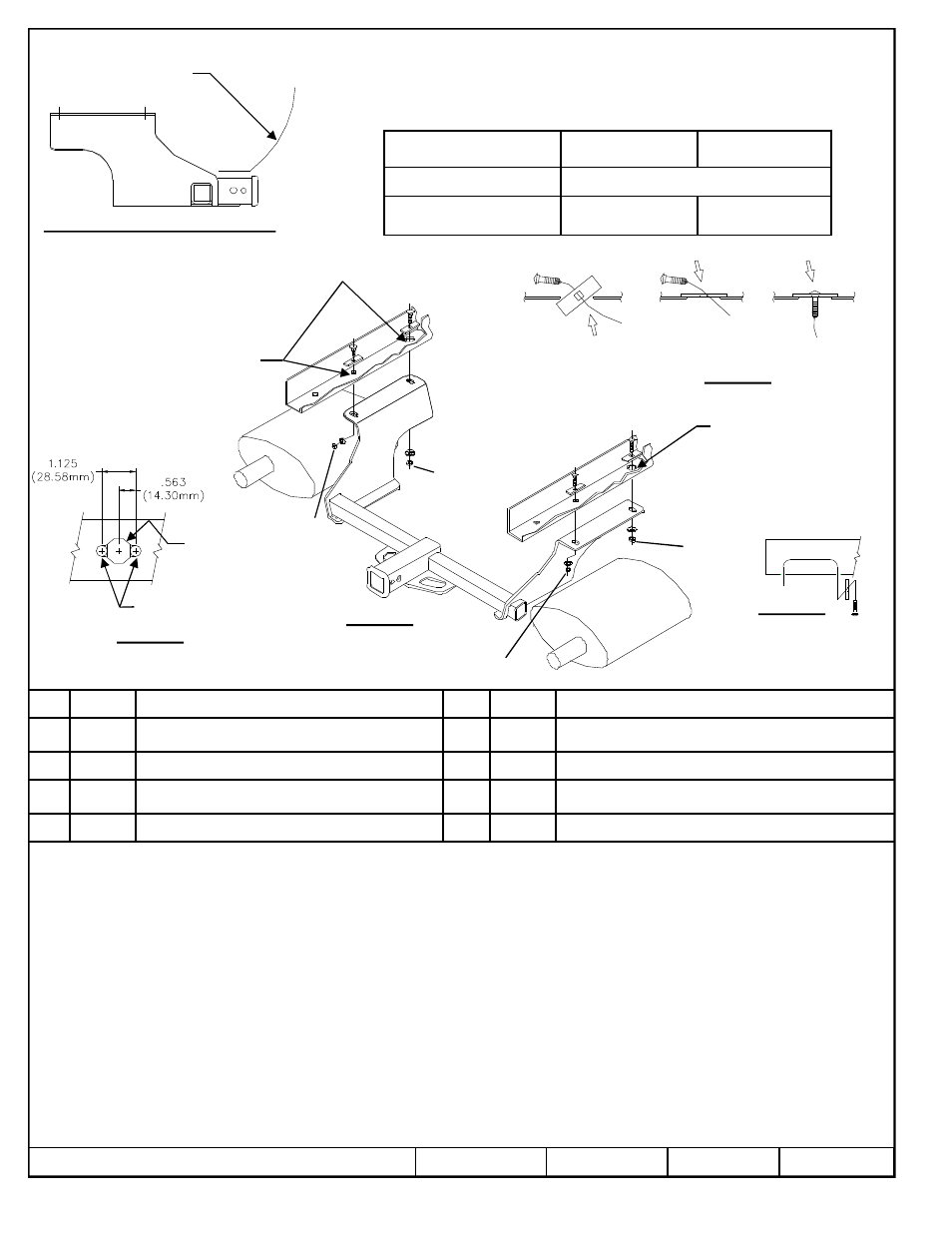 Draw-Tite 75650 MAX-FRAME RECEIVER User Manual | 3 pages