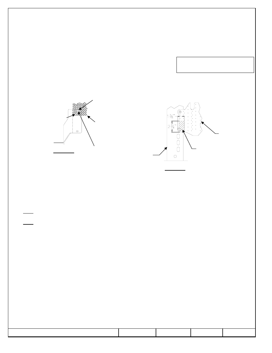 Installation instructions, Part numbers | Draw-Tite 36309 FRAME HITCH User Manual | Page 2 / 6