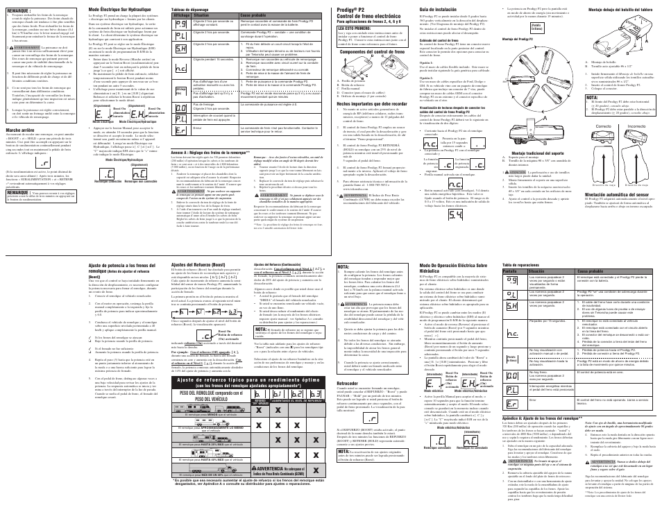 Draw-Tite 90885 PRODIGY P2 User Manual | Page 2 / 2