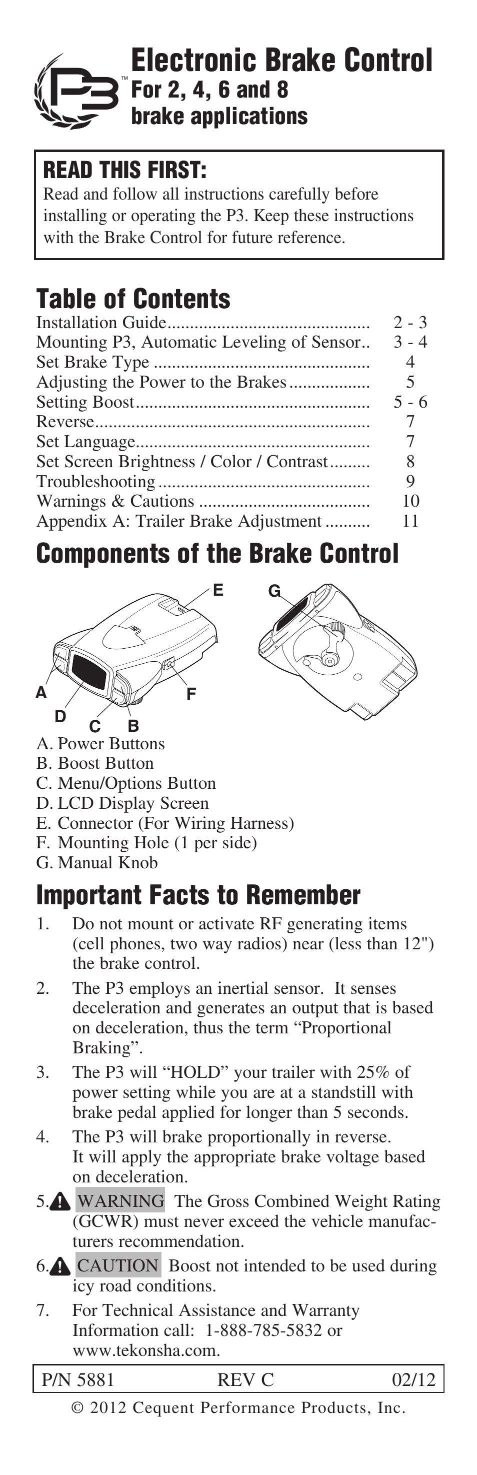 Draw-Tite 90195 P3 User Manual | 36 pages