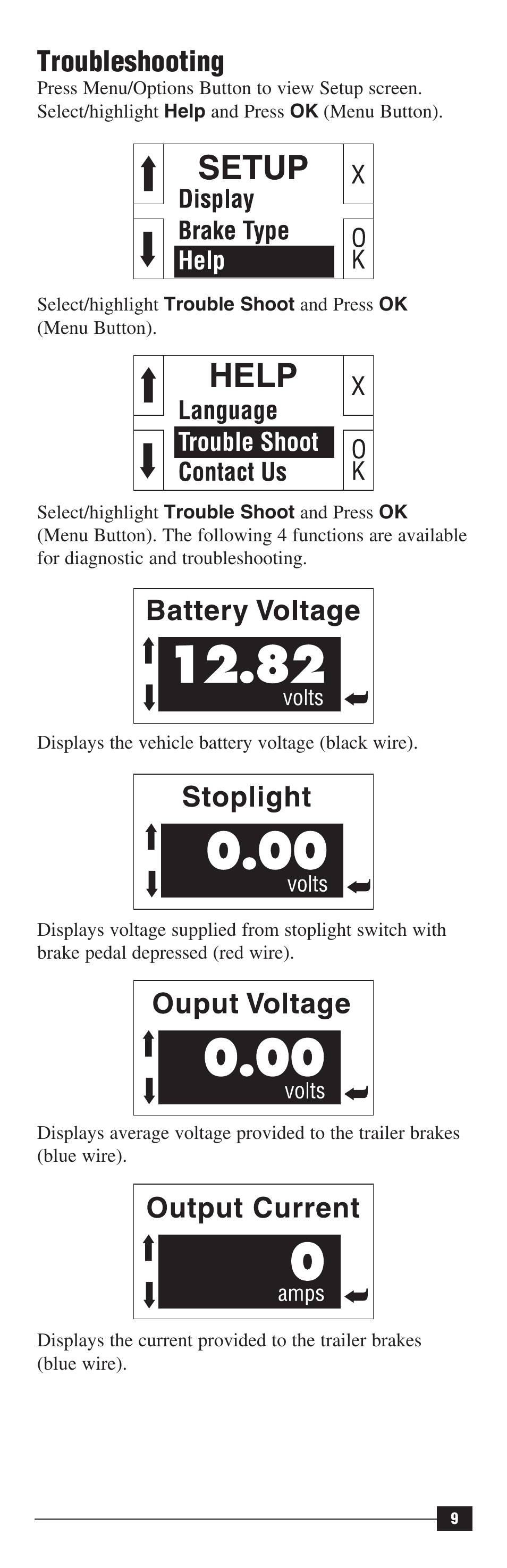 Troubleshooting | Draw-Tite 90195 P3 User Manual | Page 9 / 36