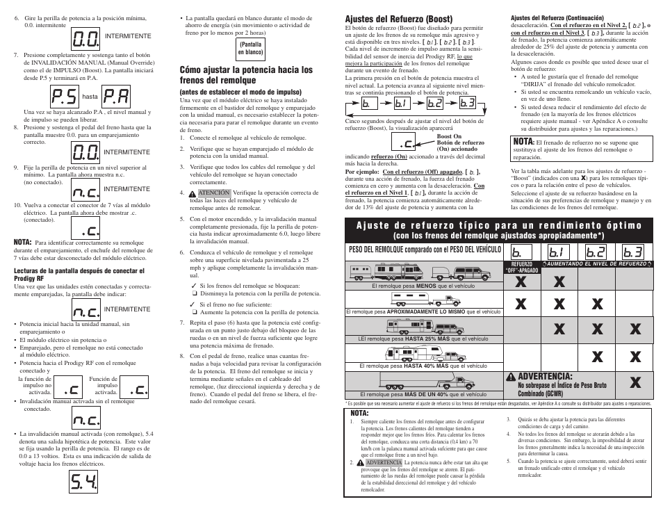 Draw-Tite 90250 PRODIGY RF User Manual | Page 8 / 9