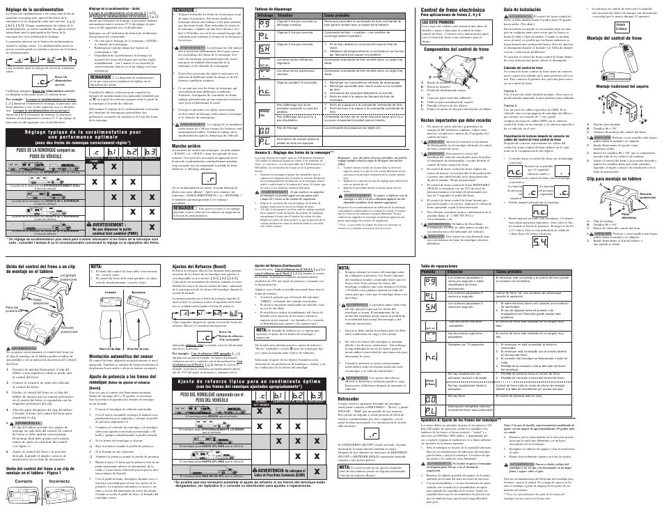 Draw-Tite 20191 I-STOP IQ BRAKE CONTROL User Manual | Page 2 / 2