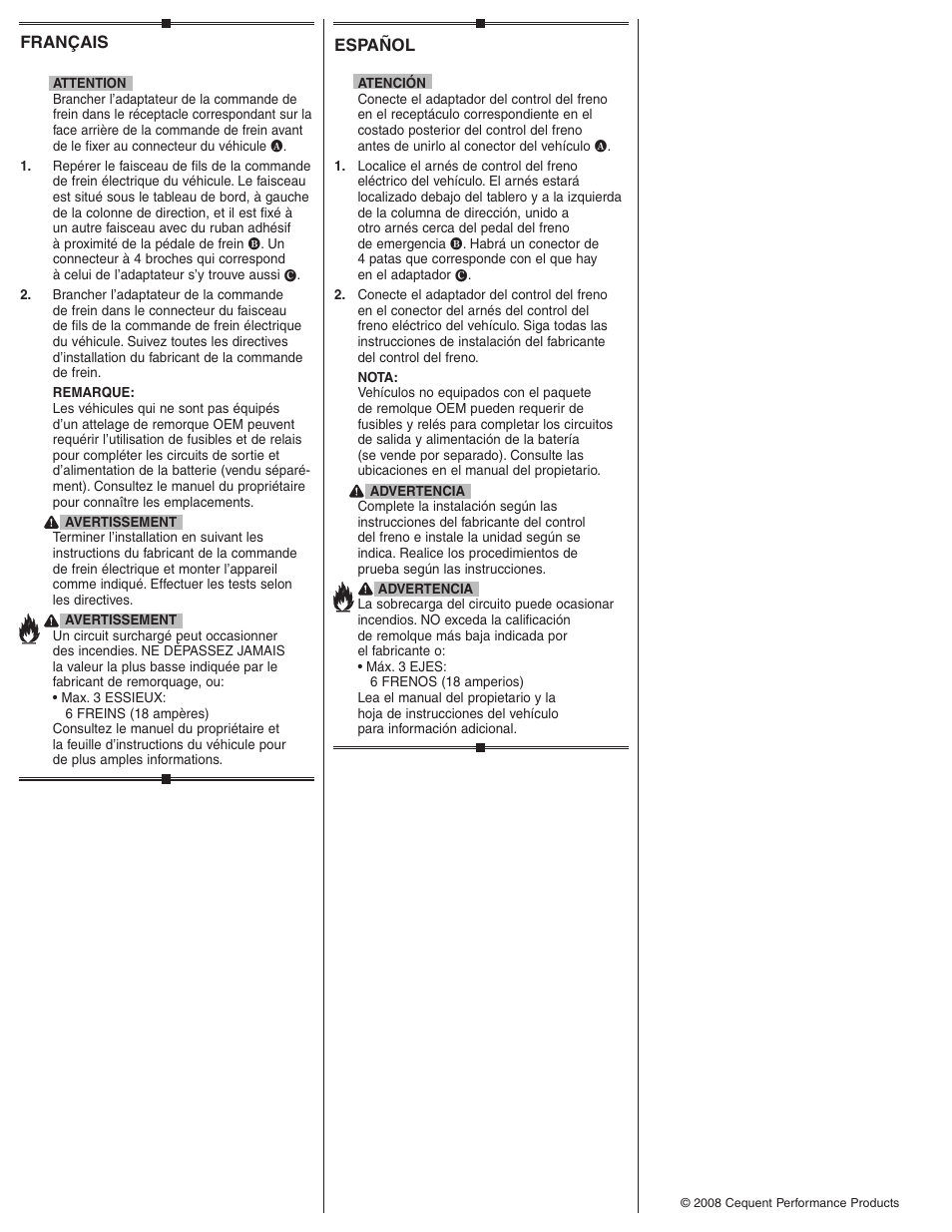 Draw-Tite 22291 PROPORTIONAL WIRING ADAPTER User Manual | Page 2 / 2