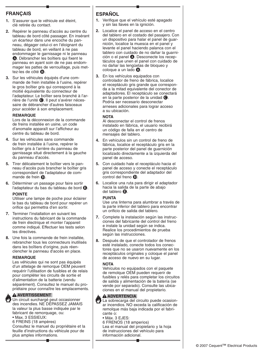 Draw-Tite 22290 PROPORTIONAL WIRING ADAPTER User Manual | Page 2 / 2