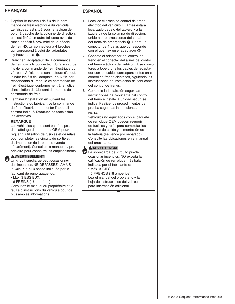 Draw-Tite 20271 WIRING ADAPTER User Manual | Page 2 / 2