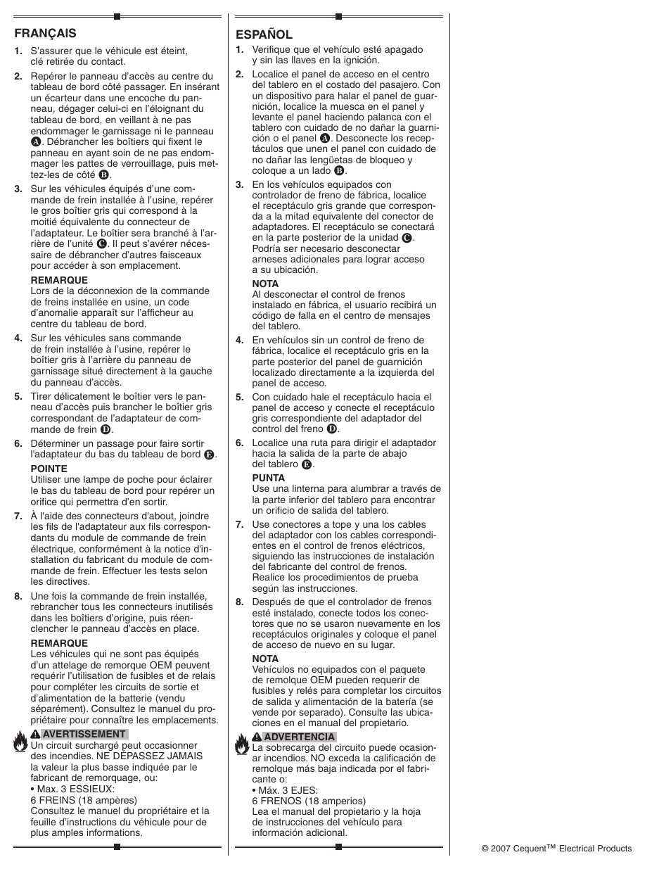 Draw-Tite 20270 WIRING ADAPTER User Manual | Page 2 / 2