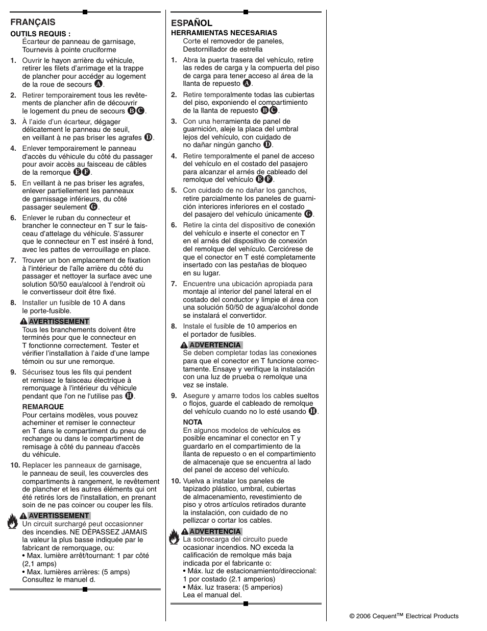 Draw-Tite 118249 OEM WIRING HARNESS User Manual | Page 2 / 2