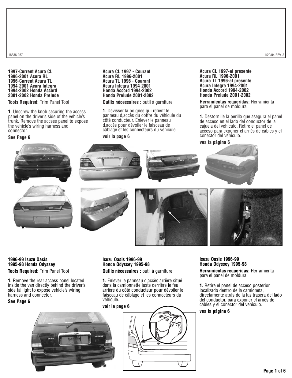 Draw-Tite 118336 T-ONE CONNECTOR User Manual | 6 pages