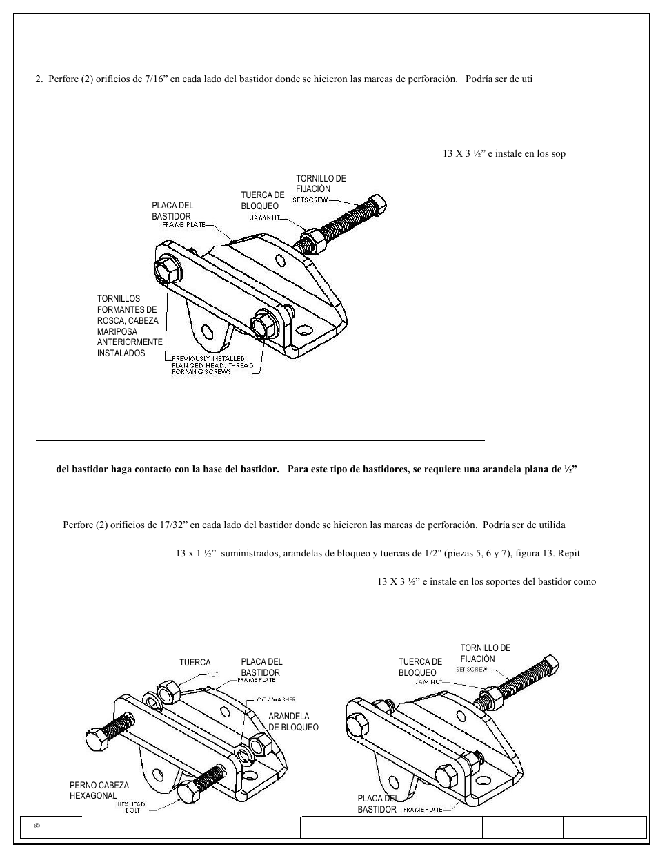 Instrucciones de instalación | Draw-Tite 26102 DUAL CAM HP User Manual | Page 27 / 30