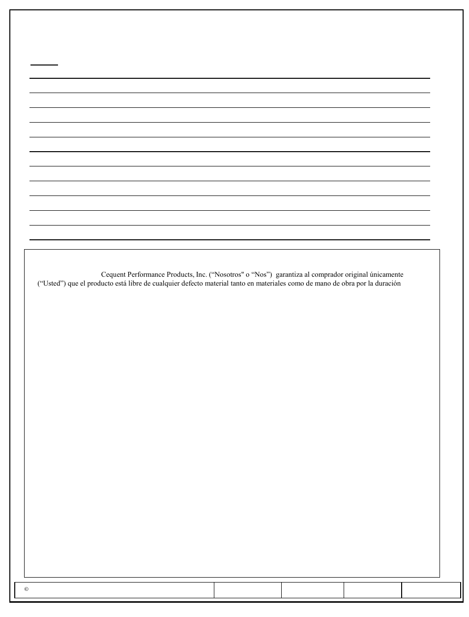 Instrucciones de instalación | Draw-Tite 26015 DUAL CAM HP User Manual | Page 25 / 25