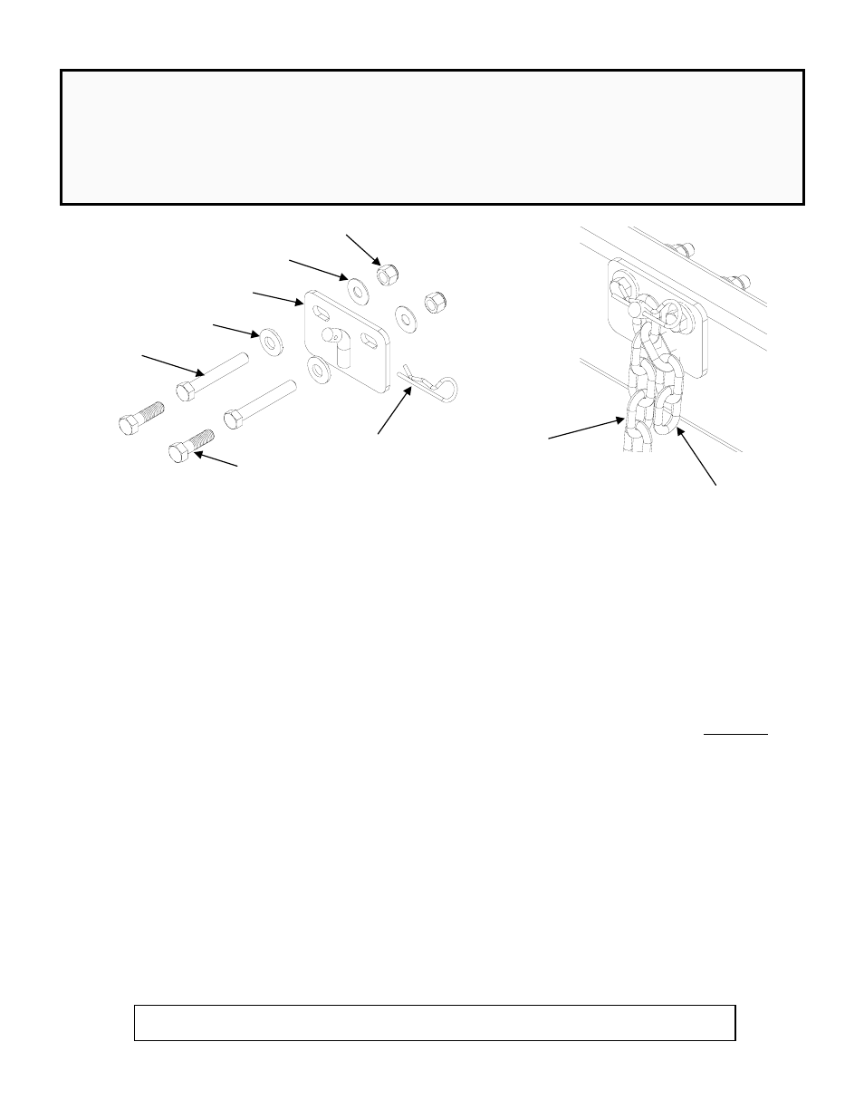 Draw-Tite 58305 WD CHAIN HANGERS User Manual | 1 page