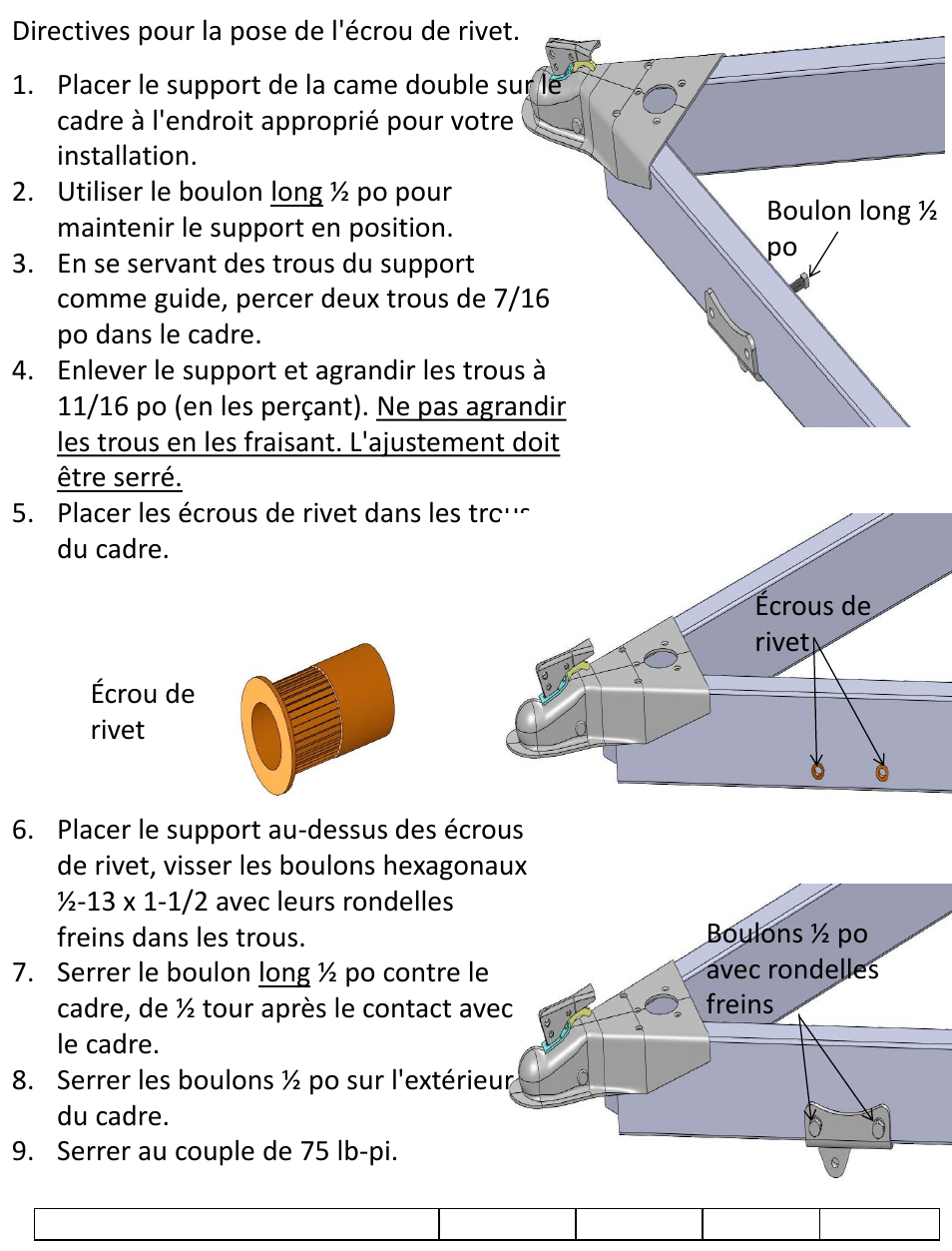 Draw-Tite 58507 DUAL CAM HP ACCESSORY User Manual | Page 2 / 3