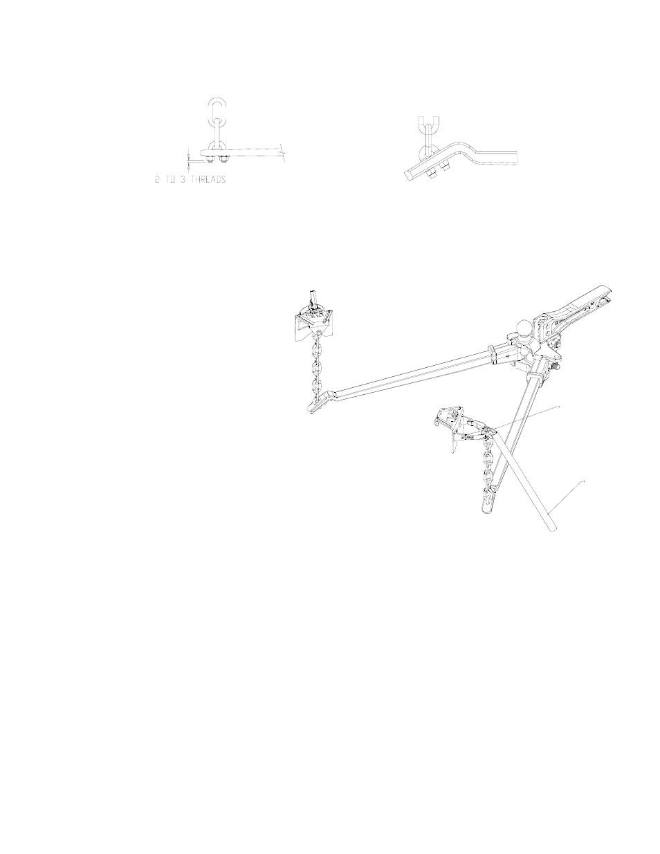 Draw-Tite 7903 TRUNNION BAR WT.-DIST. User Manual | Page 3 / 4