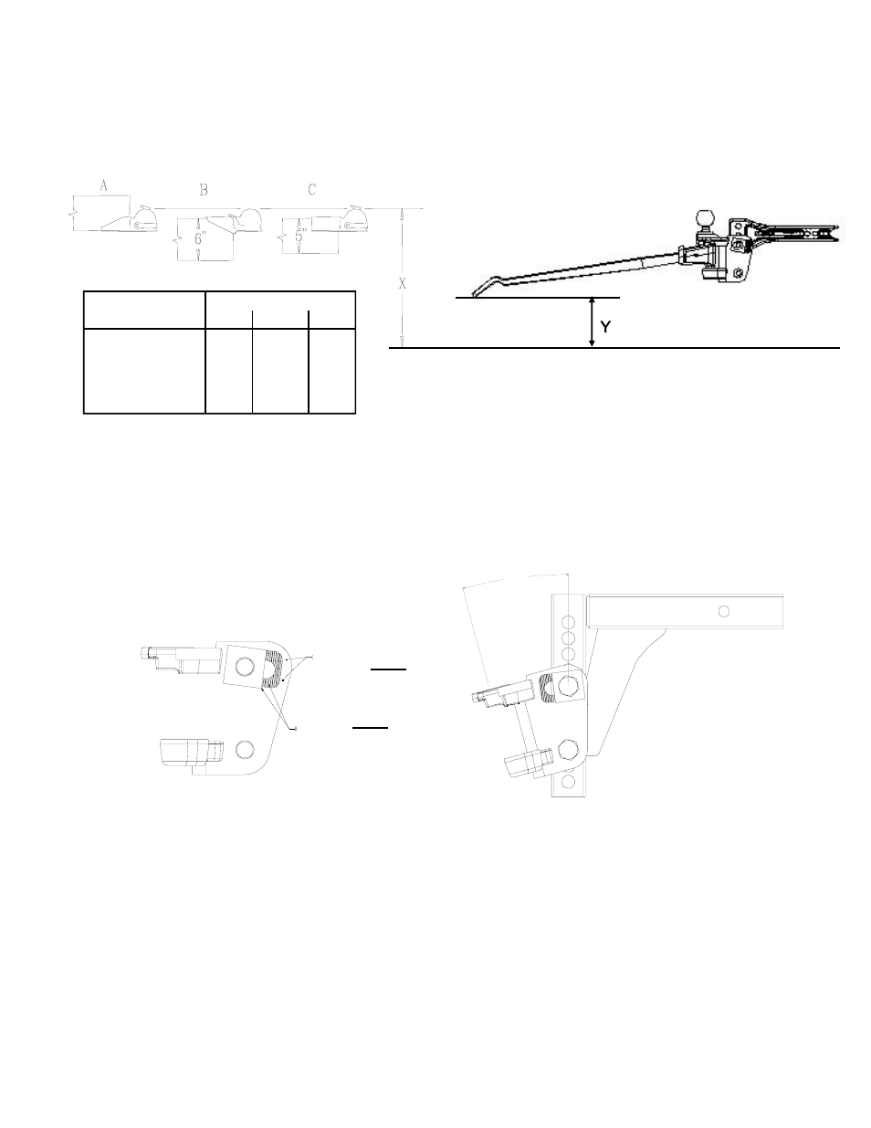 Draw-Tite 7901 TRUNNION BAR WT.-DIST. User Manual | Page 2 / 4