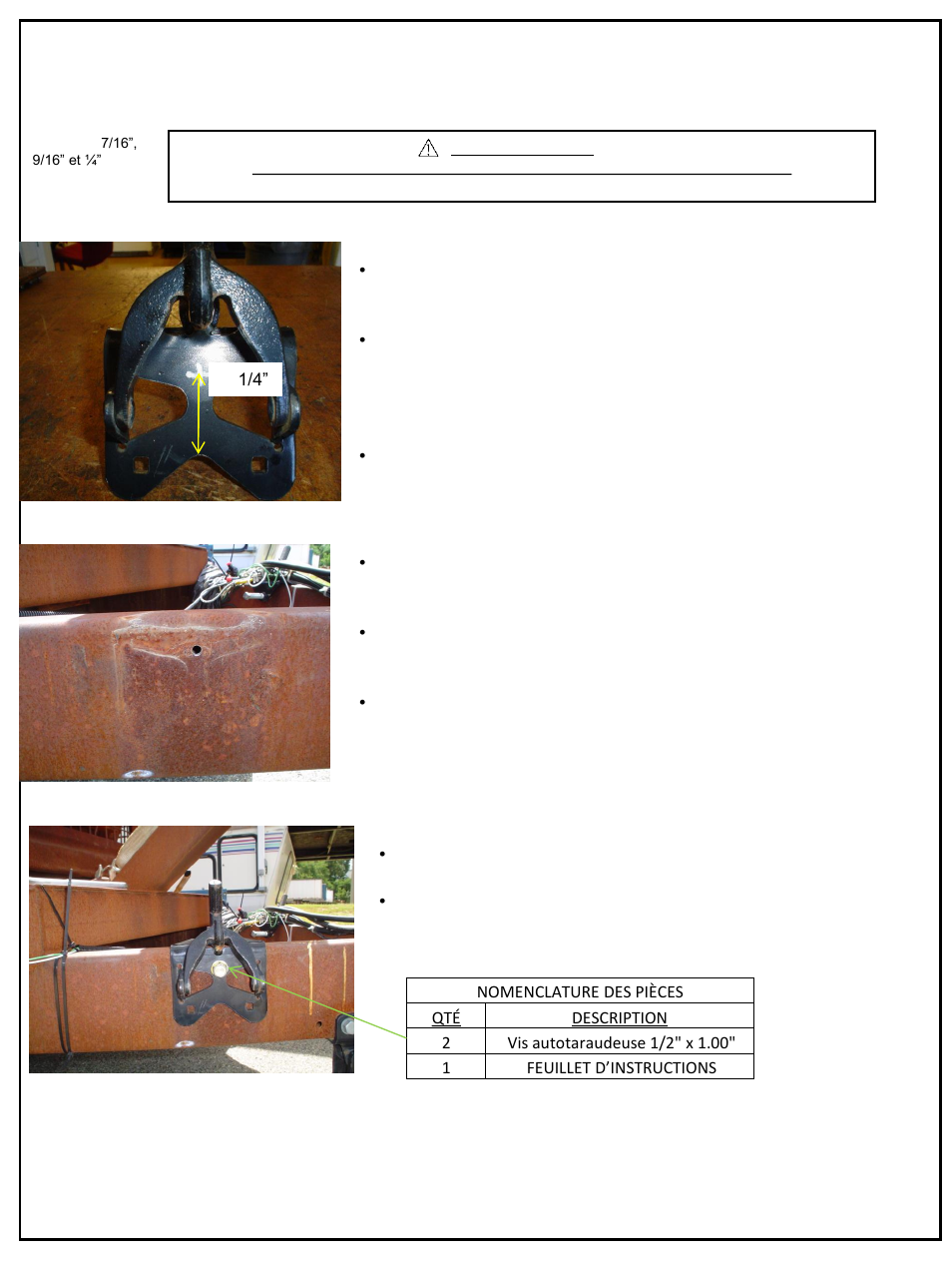 Draw-Tite 66006 HD TRUNNION BAR WT.-DIST. User Manual | Page 11 / 18