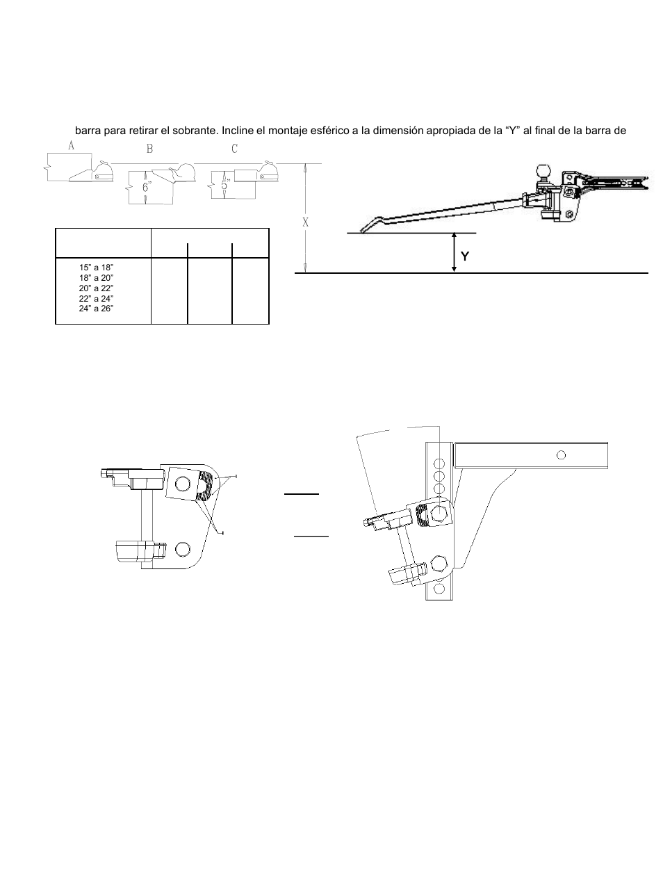 Draw-Tite 66006 HD TRUNNION BAR WT.-DIST. User Manual | Page 14 / 18