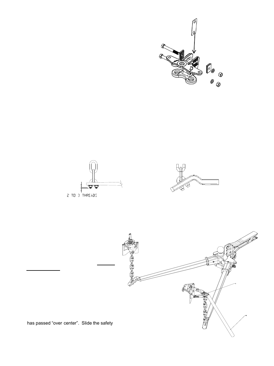 Draw-Tite 66006 HD TRUNNION BAR WT.-DIST. User Manual | Page 3 / 18