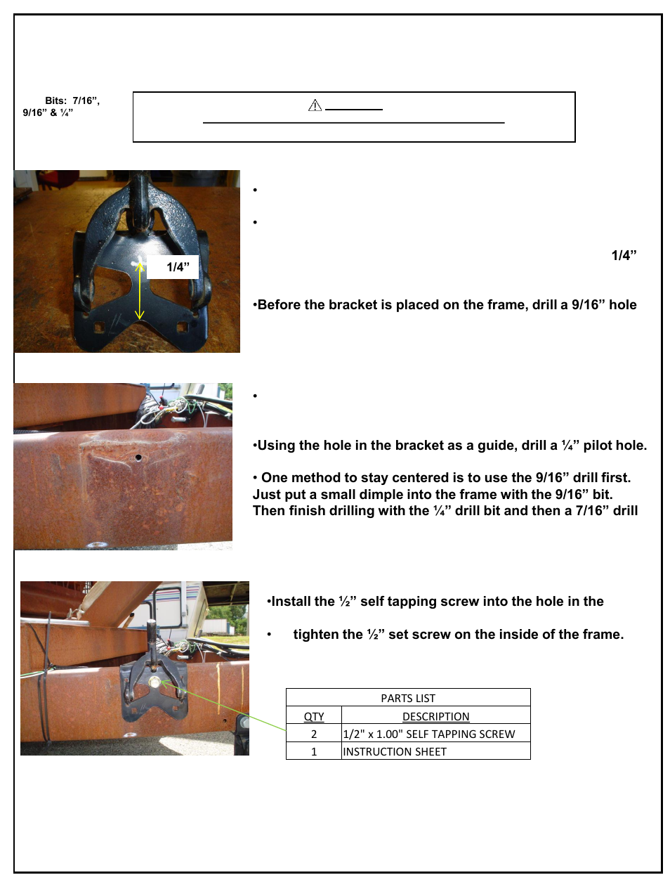 Draw-Tite 66006 HD TRUNNION BAR WT.-DIST. User Manual | Page 5 / 18