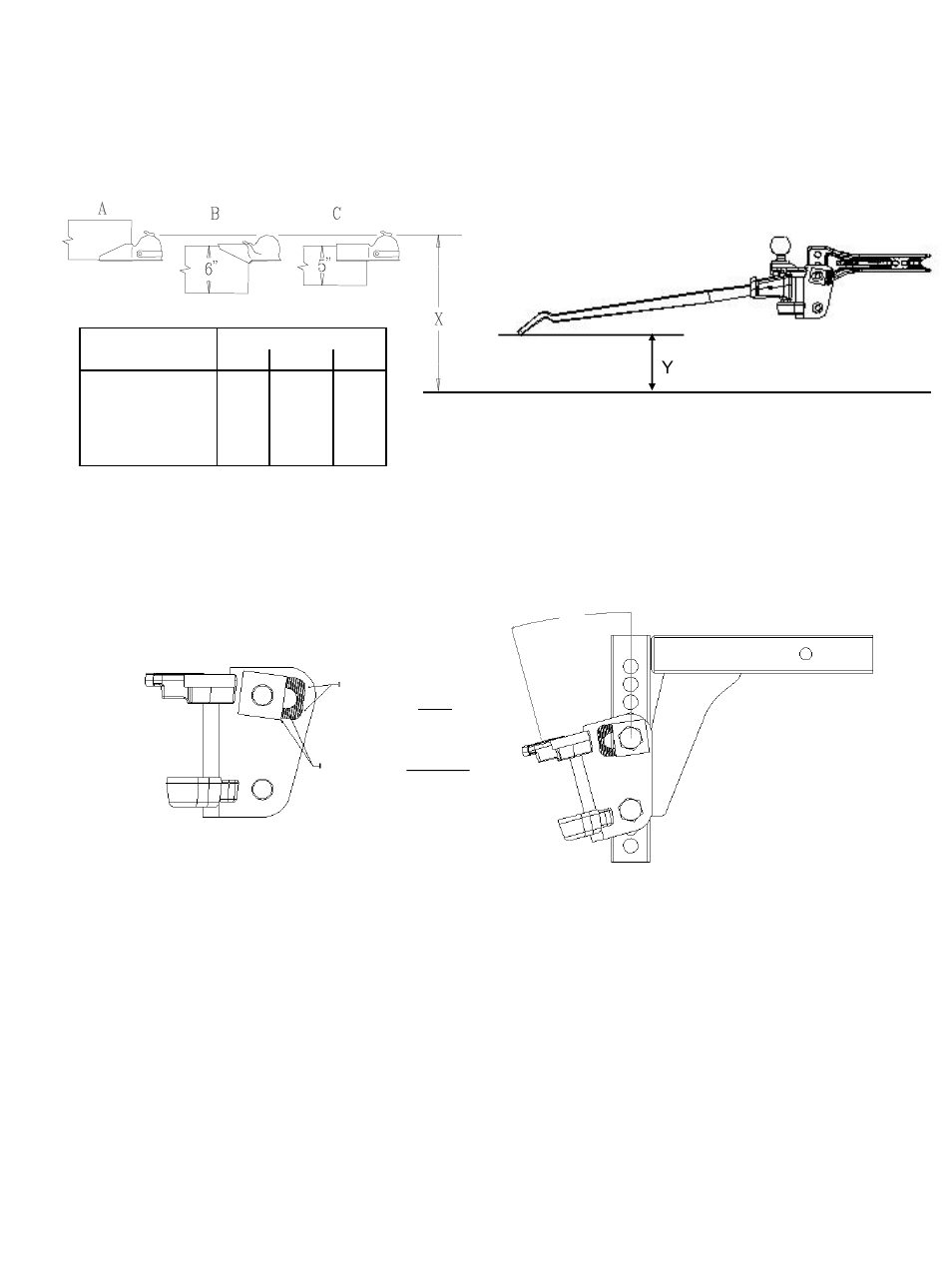 Draw-Tite 66006 HD TRUNNION BAR WT.-DIST. User Manual | Page 8 / 18