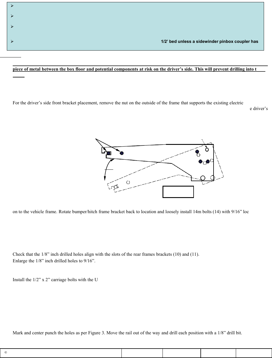 Figure 2 | Draw-Tite 50084 CUSTOM QUICK INSTALL BRACKETS User Manual | Page 2 / 15