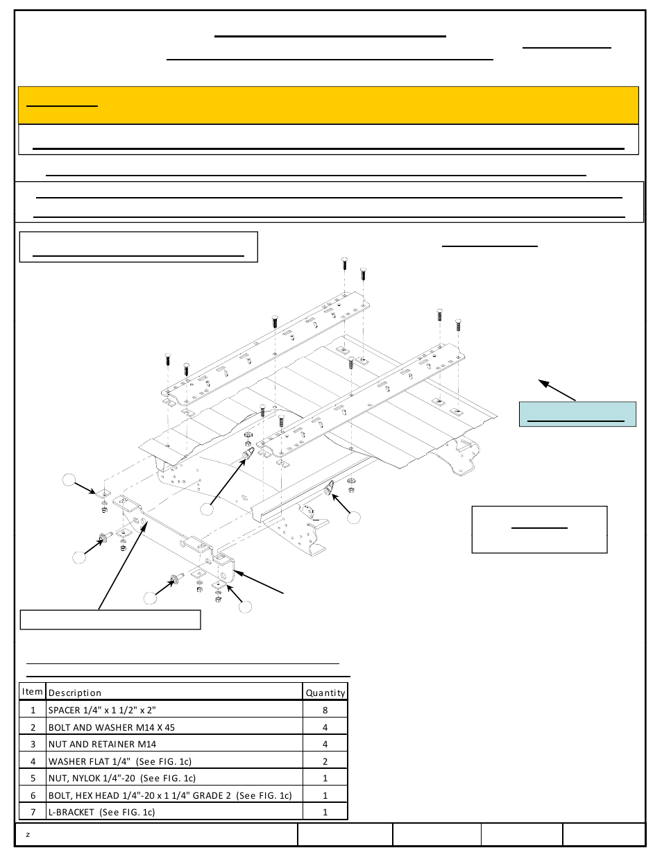 Draw-Tite 50073 CUSTOM QUICK INSTALL BRACKETS User Manual | 7 pages