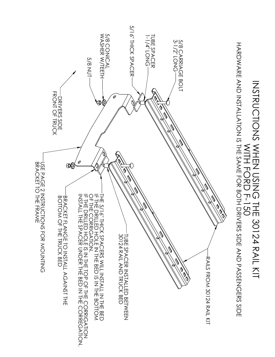 Draw-Tite 50081 CUSTOM QUICK INSTALL BRACKETS User Manual | Page 6 / 6