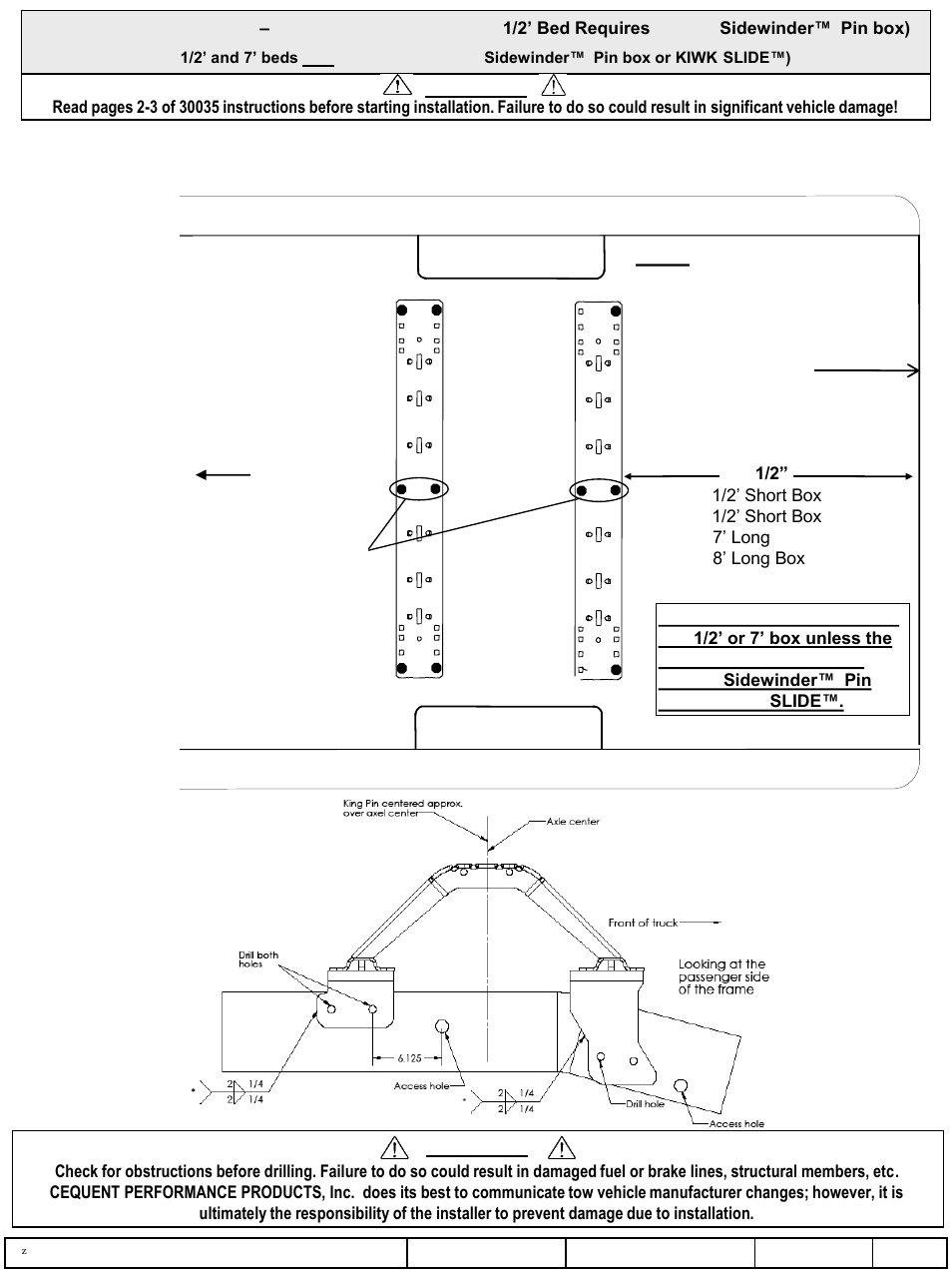 Draw-Tite 58405 ADAPTER KIT User Manual | Page 2 / 3