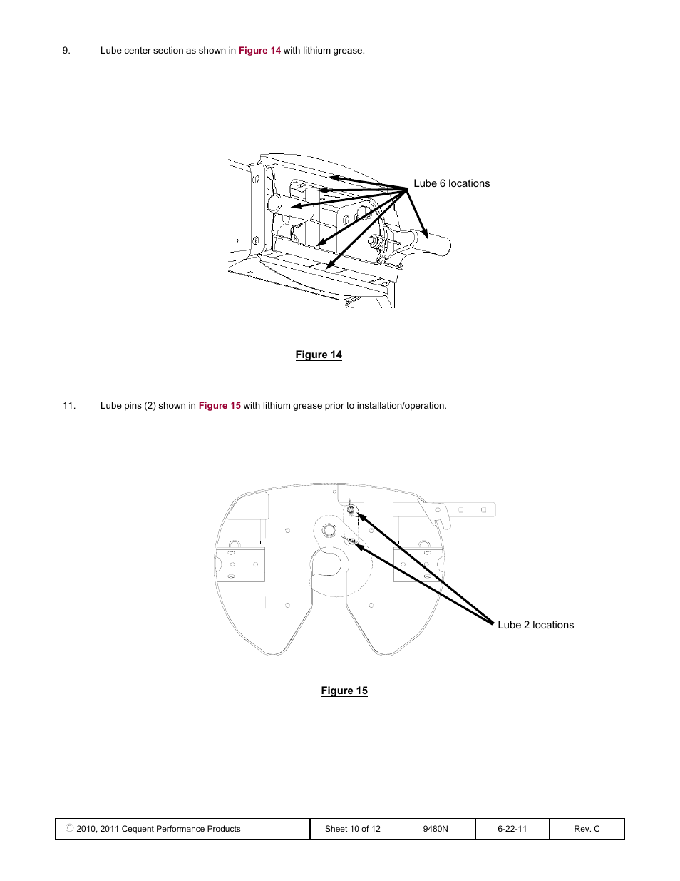 Draw-Tite 9480 HIDE-A-GOOSE FIFTH WHEEL ADAPTER User Manual | Page 10 / 12