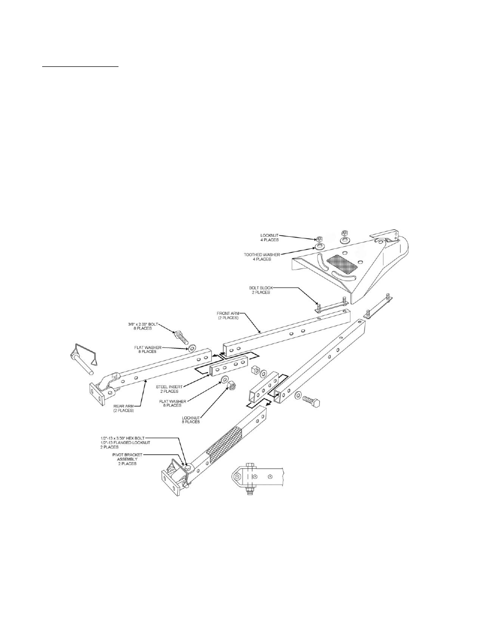 Draw-Tite 63181 TOW BAR User Manual | Page 3 / 22