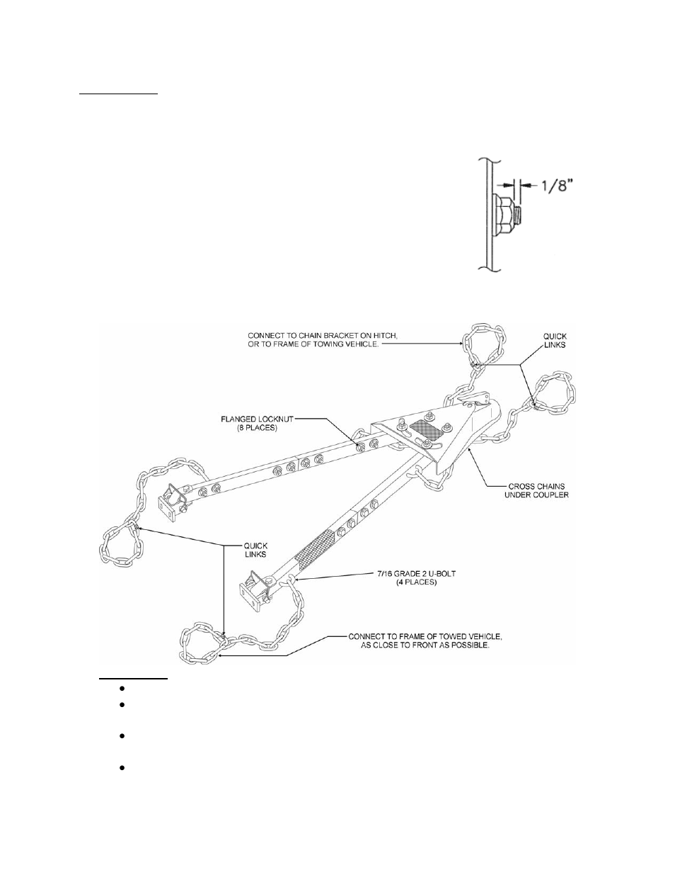 Draw-Tite 63181 TOW BAR User Manual | Page 6 / 22