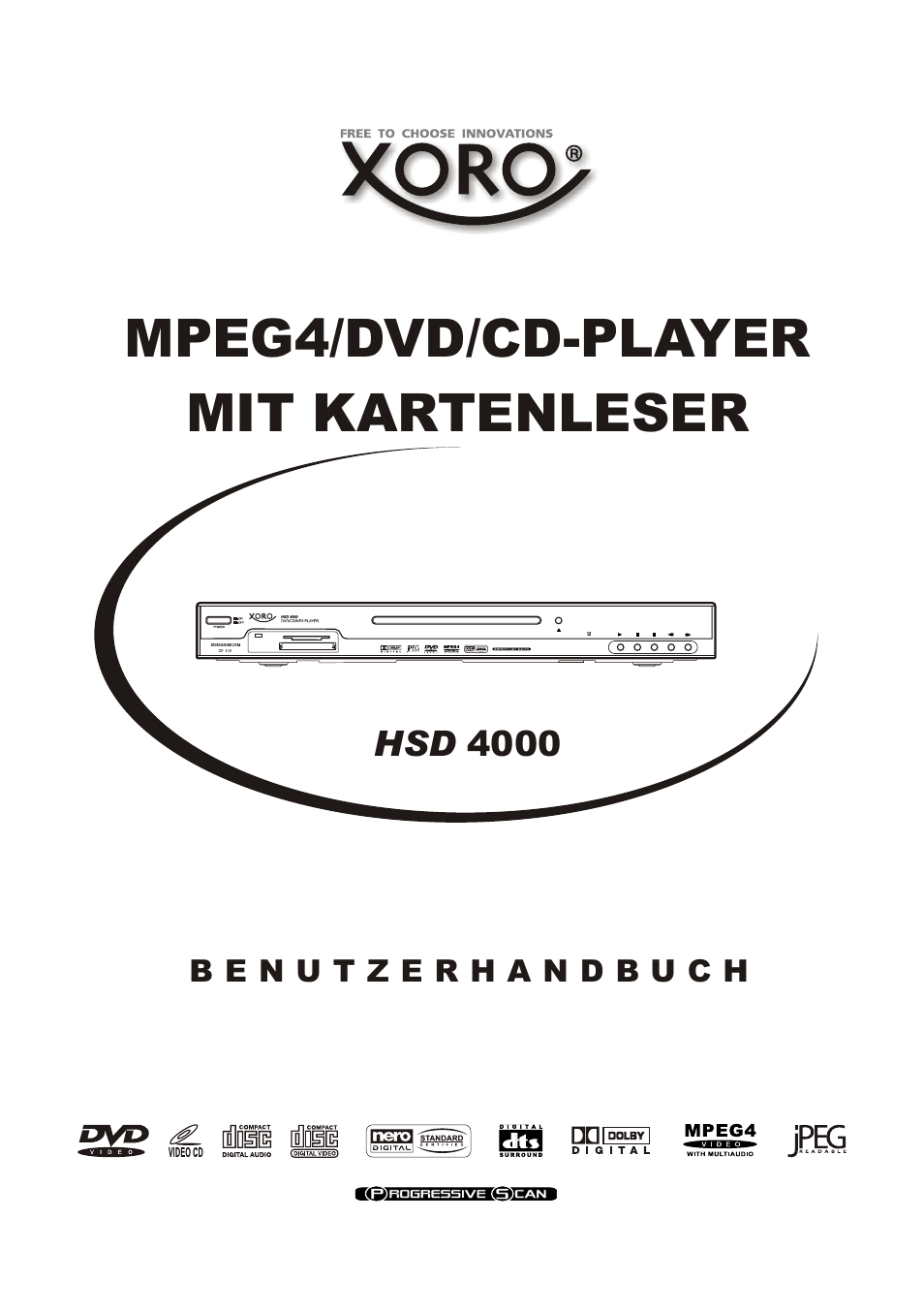 Xoro HSD 4000 User Manual | 124 pages