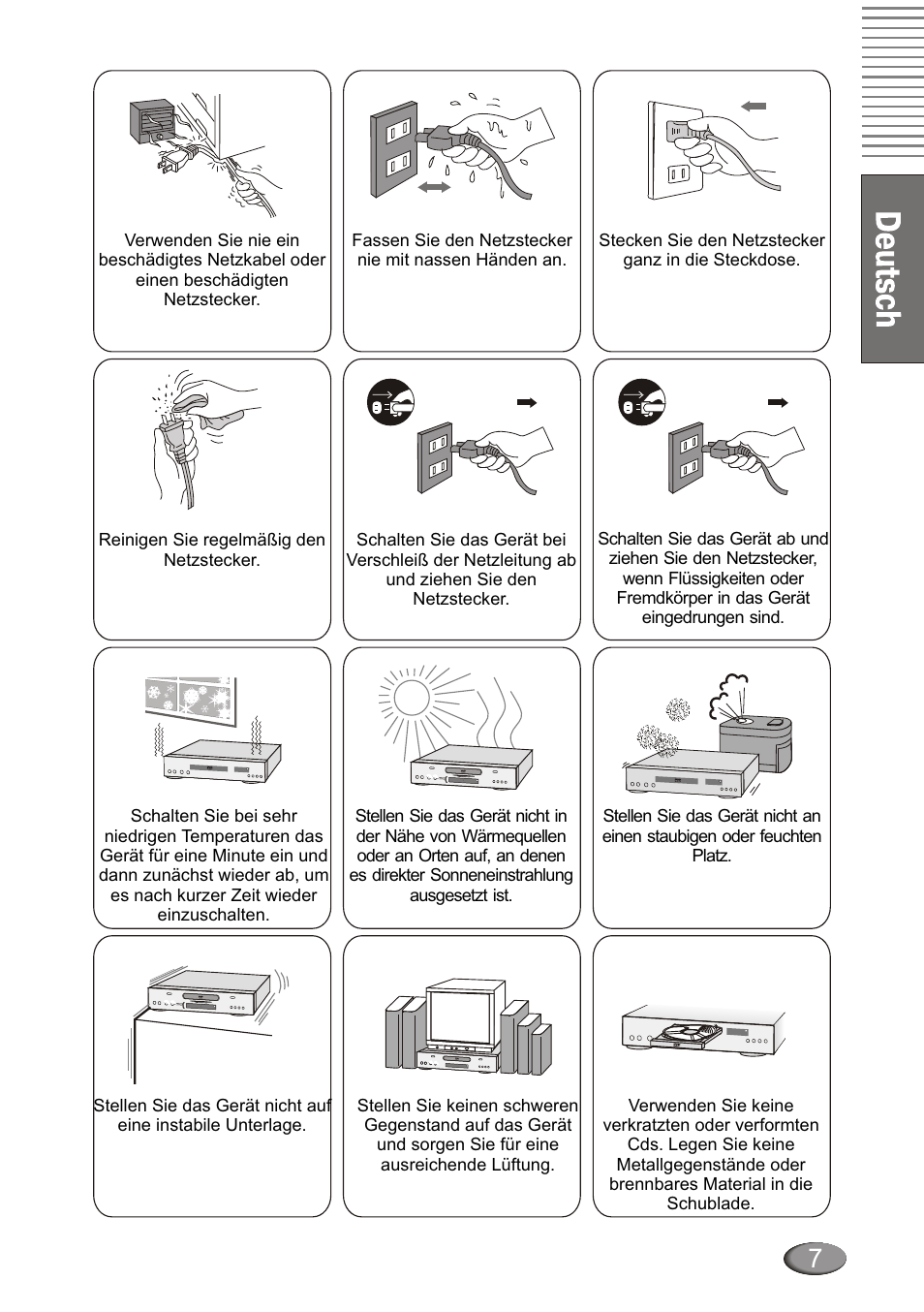 Xoro HSD 4000 User Manual | Page 7 / 124