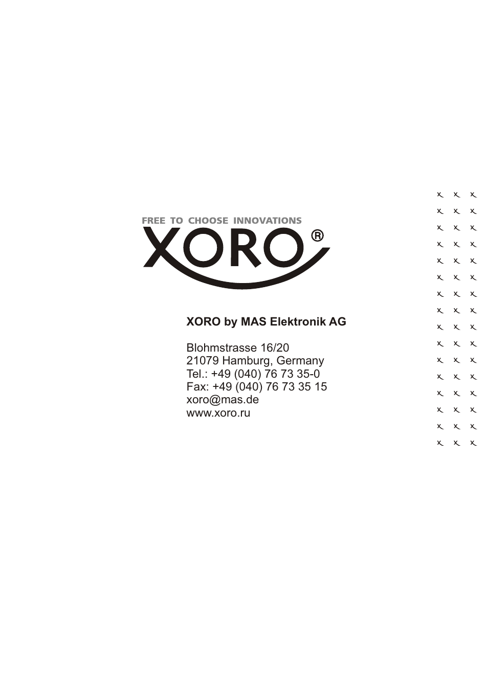 Xoro HSD 4000 User Manual | Page 84 / 124