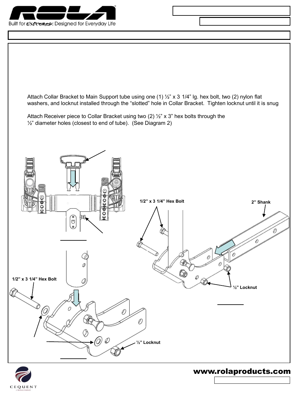 Draw-Tite 59401 BIKE CARRIER - TX W_TILT & SECURITY - HITCH MOUNT User Manual | 9 pages