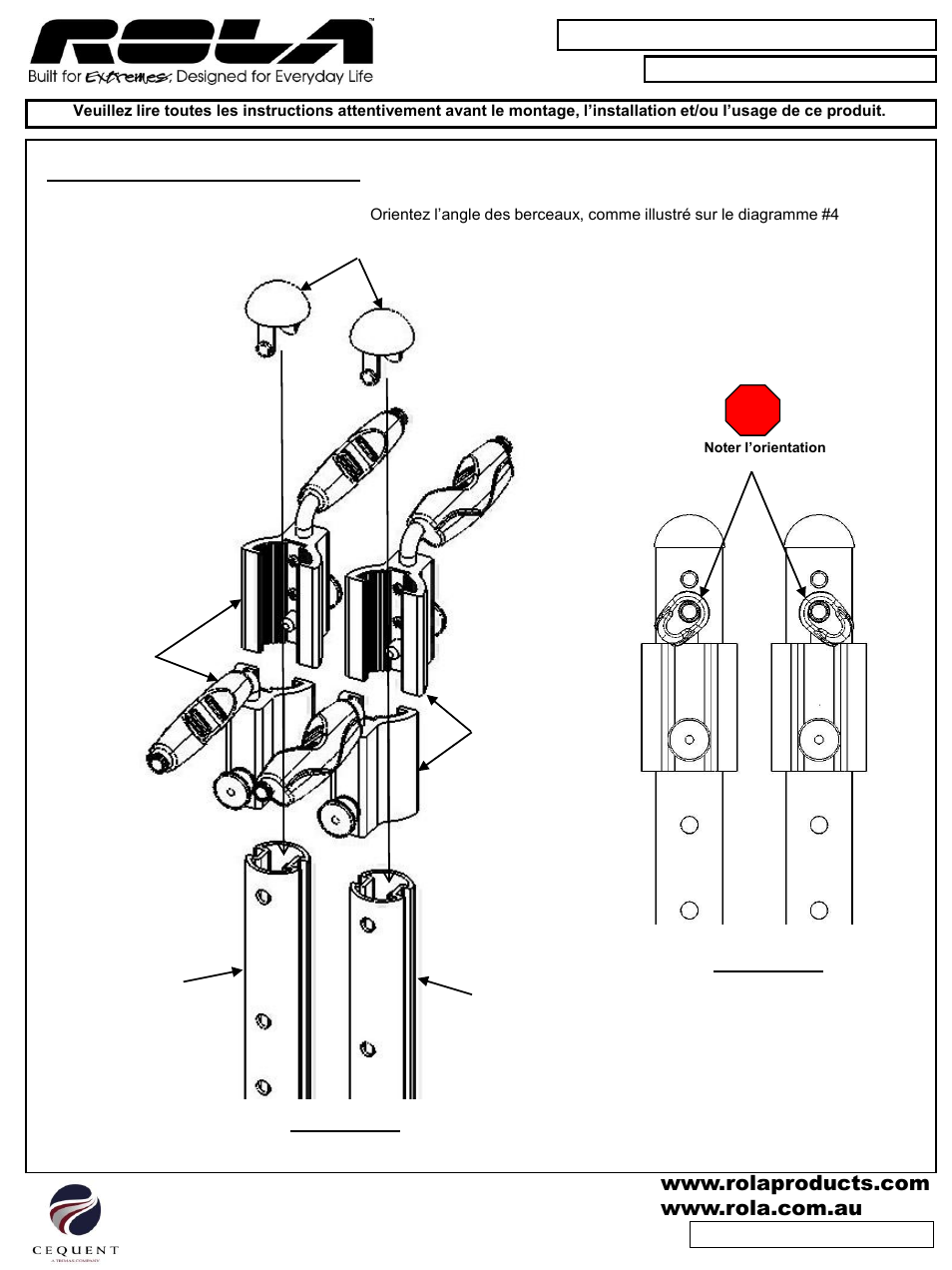 Draw-Tite 59508 BIKE CARRIER - NV2 - HITCH MOUNT User Manual | Page 12 / 15