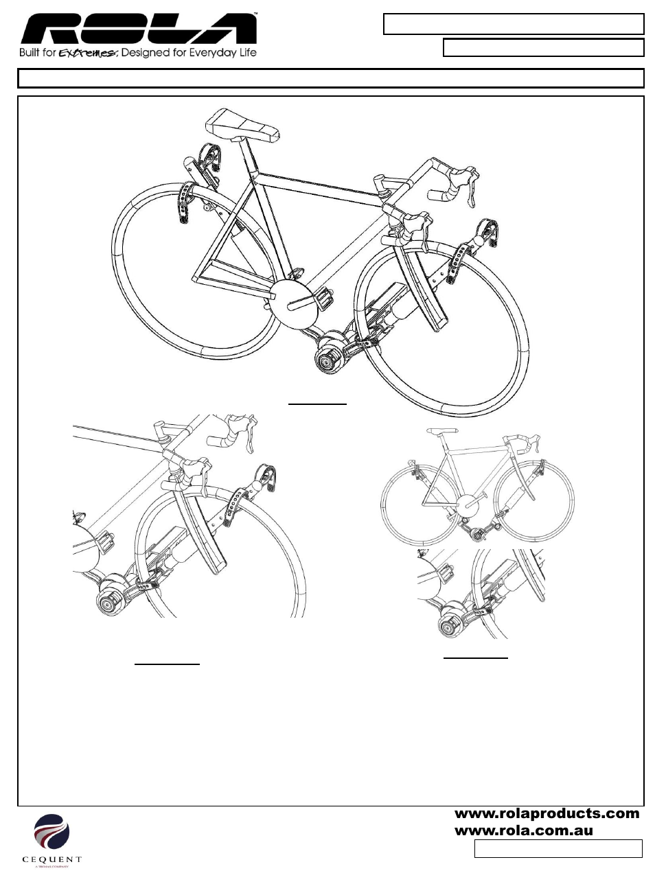 Draw-Tite 59508 BIKE CARRIER - NV2 - HITCH MOUNT User Manual | Page 4 / 15