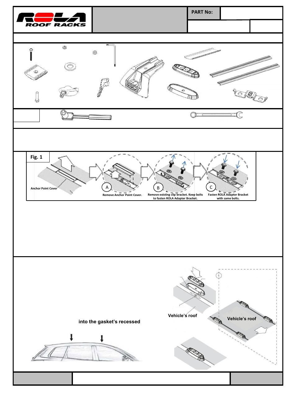 Draw-Tite 59724 ROOF RACK User Manual | 6 pages