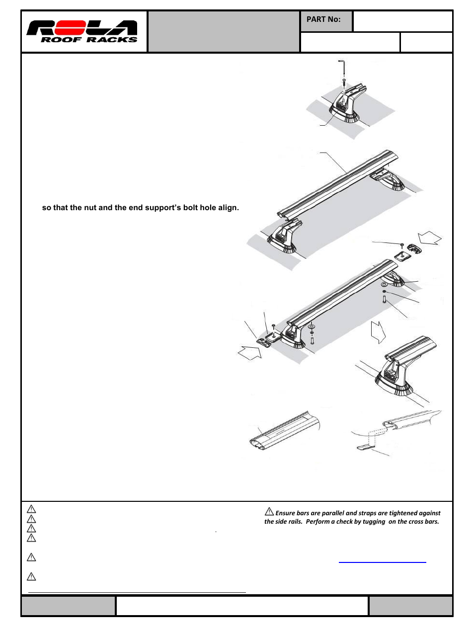 Pg 2 of 2 | Draw-Tite 59724 ROOF RACK User Manual | Page 2 / 6