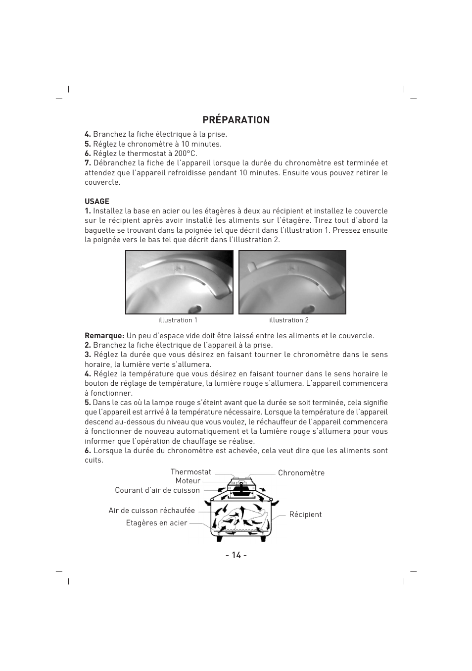 Préparation | SINBO SCO 5027 User Manual | Page 15 / 48
