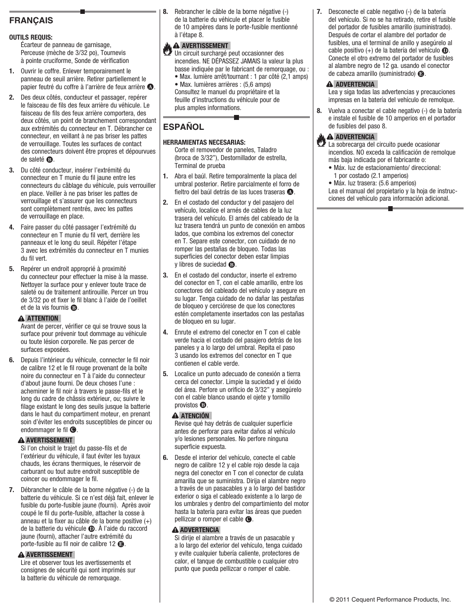 Draw-Tite 118557 T-ONE CONNECTOR User Manual | Page 2 / 2