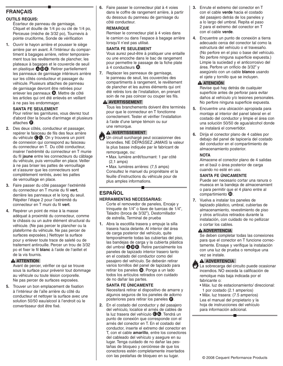 Draw-Tite 118473 T-ONE CONNECTOR User Manual | Page 2 / 2