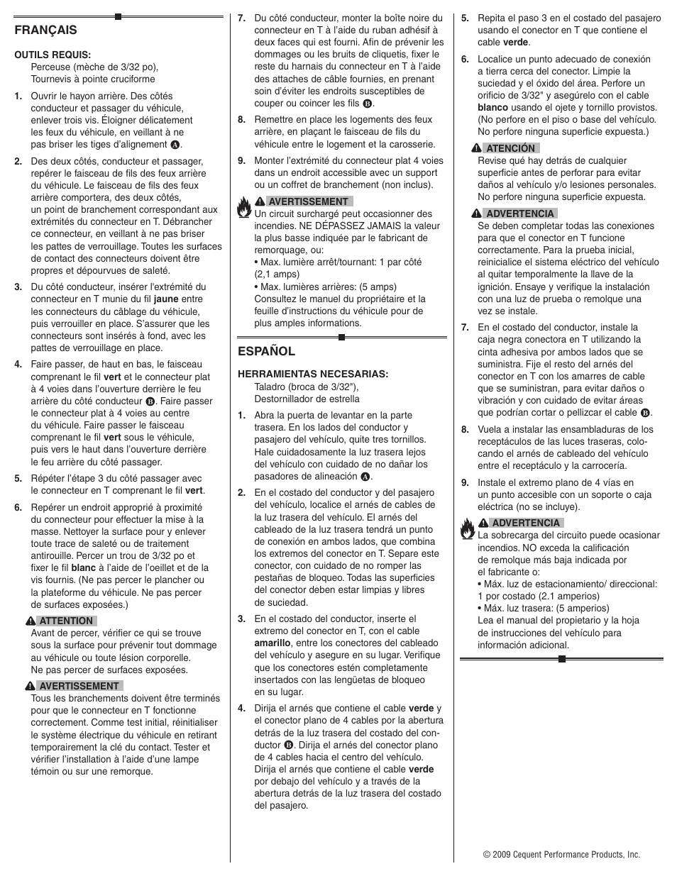 Draw-Tite 118431 T-ONE CONNECTOR User Manual | Page 2 / 2