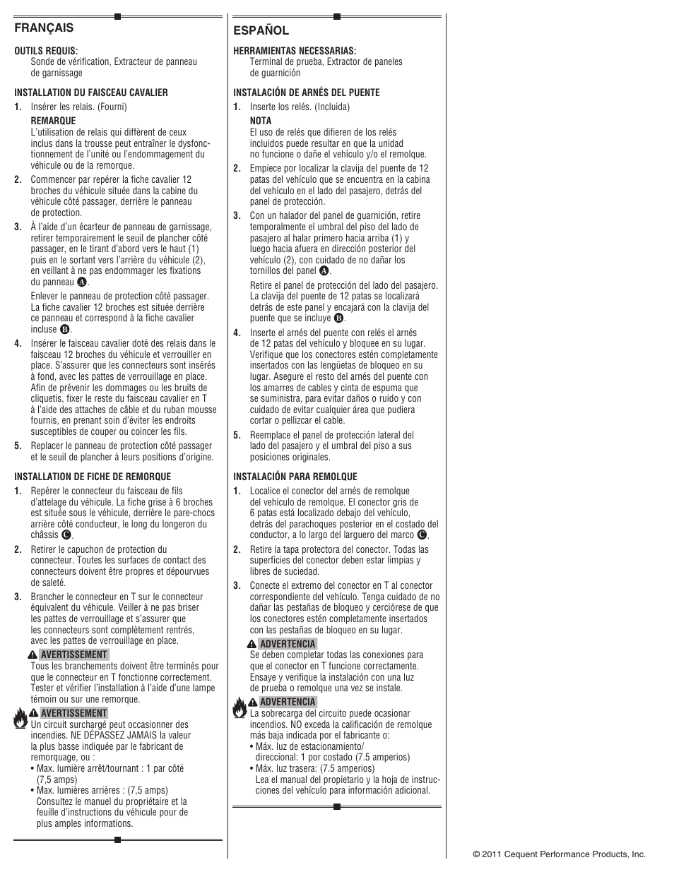 Draw-Tite 118525 T-ONE CONNECTOR User Manual | Page 2 / 2